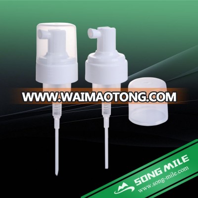 Special nozzle PP white foaming pump for PET bottles