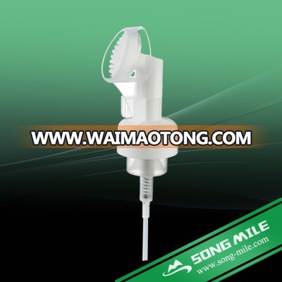 White 43mm foam soap pump for PET bottle